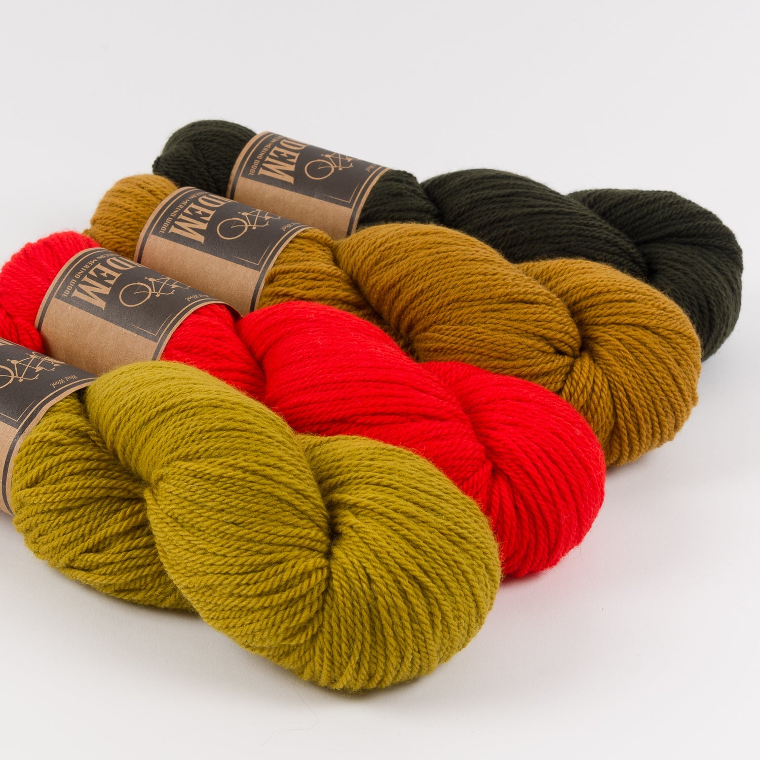 WESTKNITS KIT - RED MUSTARD