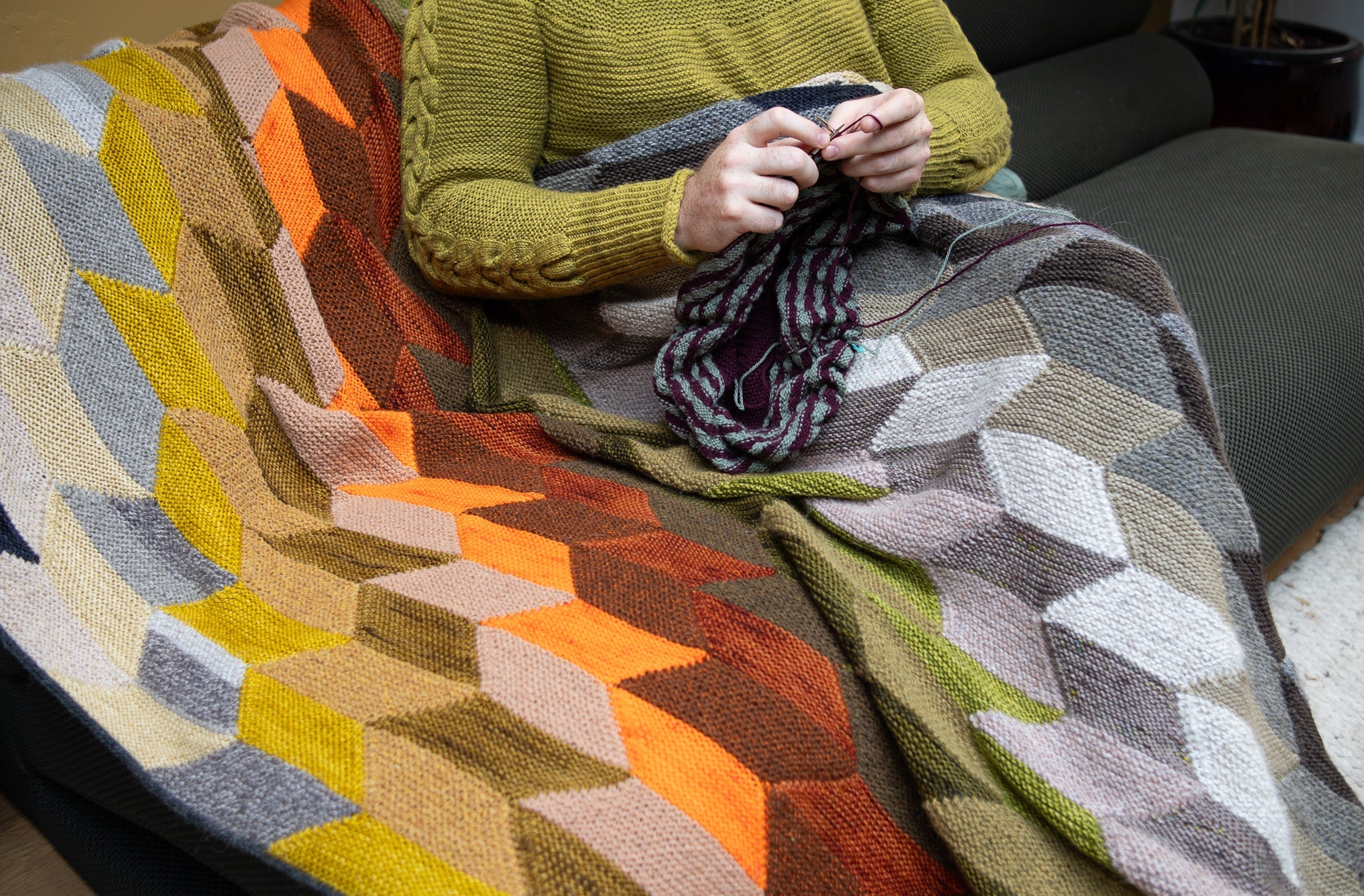 HVAMMSVÍK BLANKET PATTERN