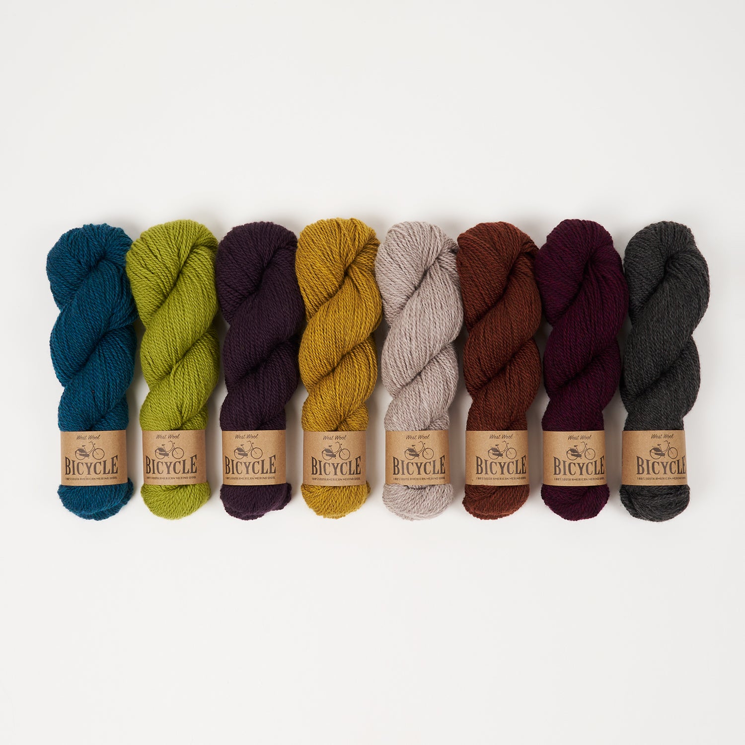 West Wool ICELANDSCAPE SHAWL - HIDDEN CAVES Merino wool Fingering multicolour HKAL Kit