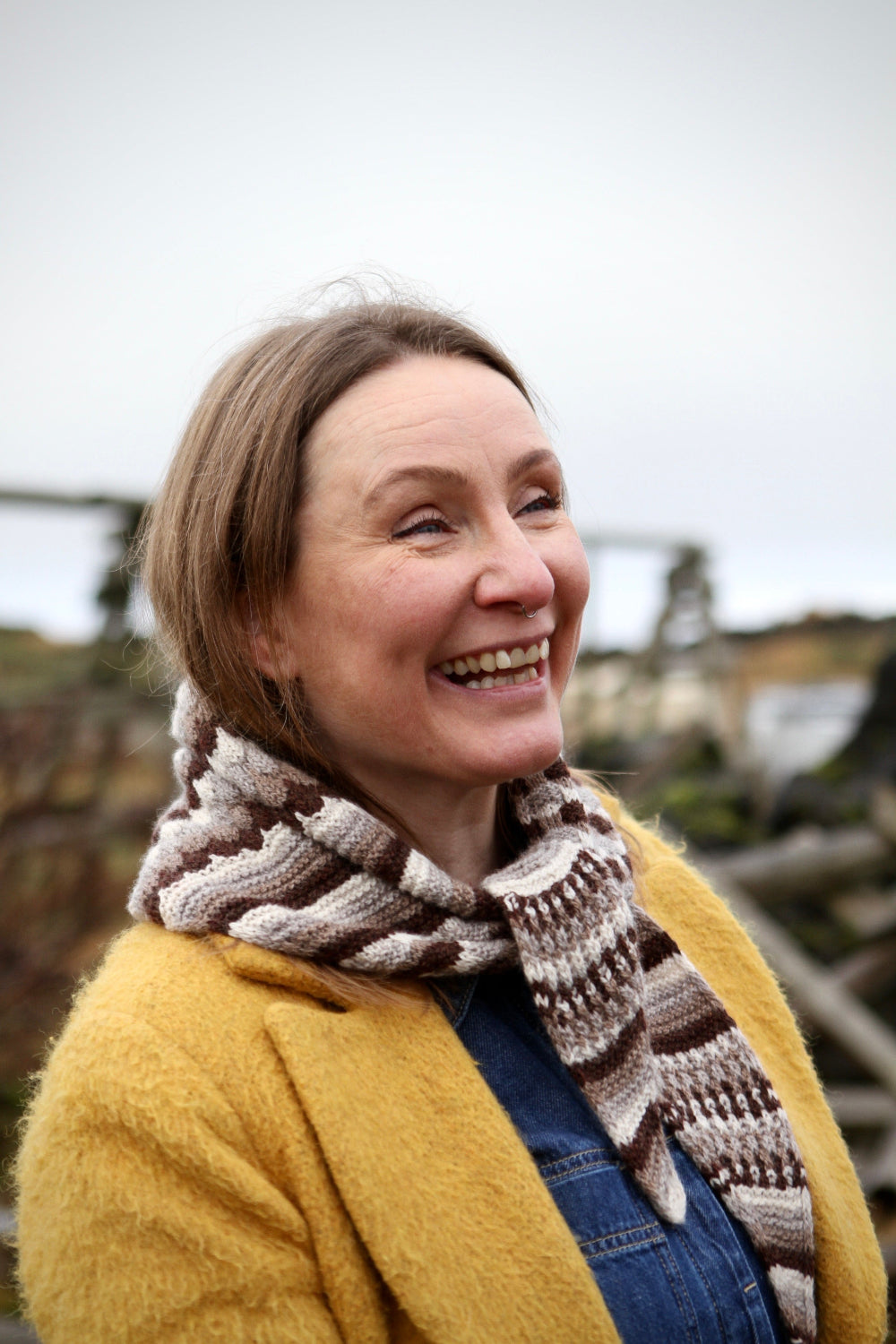 ICELANDSCAPE SCARFLET PATTERN