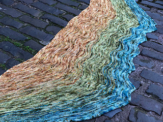 SEA SWELL SHAWL PATTERN