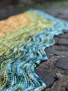 SEA SWELL SHAWL PATTERN