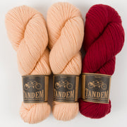 West Wool INTENSE SHERBERT Merino wool DK Quick Kits