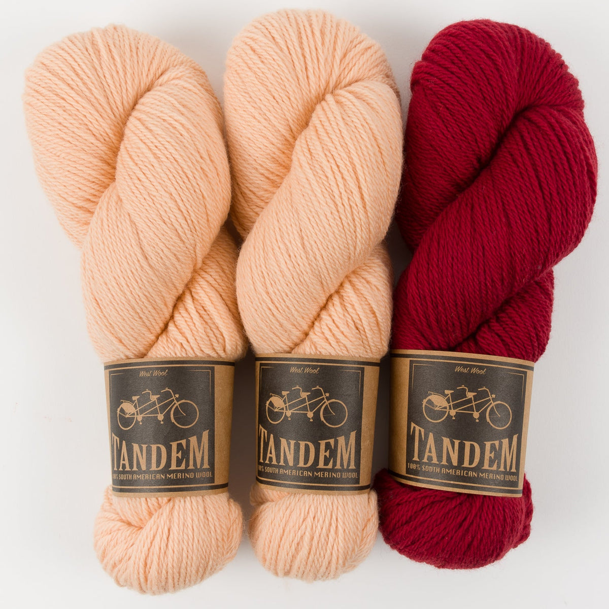 West Wool WESTKNITS KIT - INTENSE SHERBERT Merino wool DK Westknits Kits