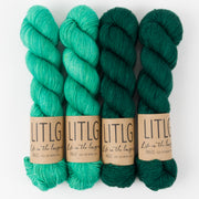 Life in The Long Grass IONIAN WOLVES Merino wool Fingering Quick Kits