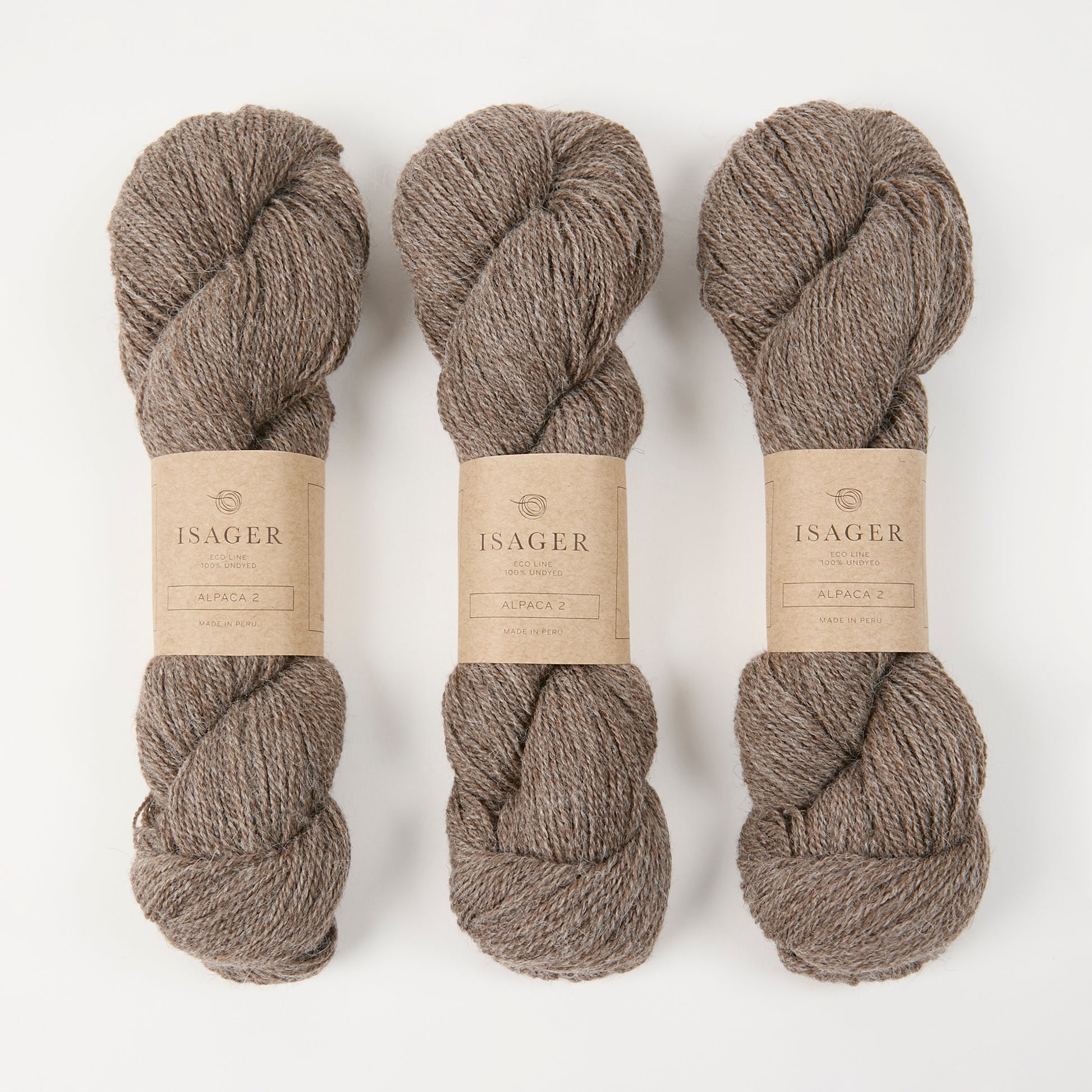 Isager ISAGER ALPACA 2 - E7s Alpaca Wool Fingering grey Yarn