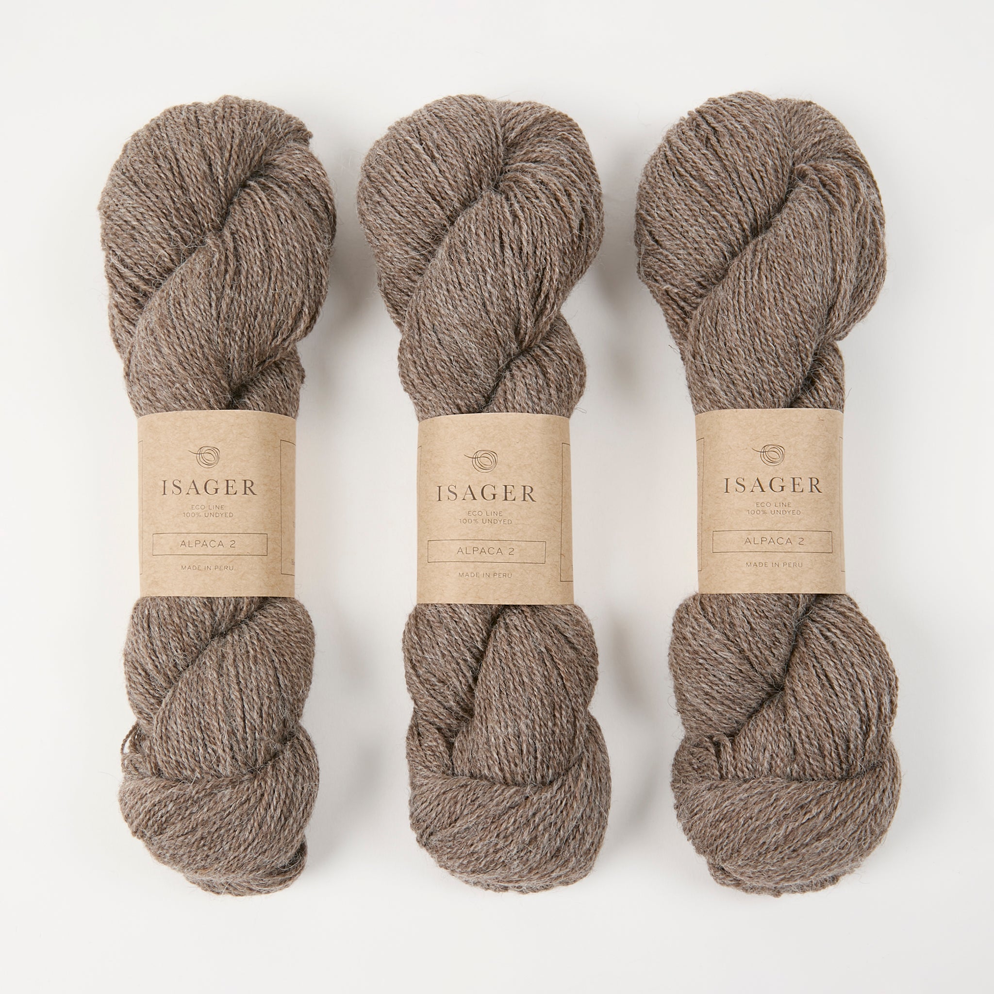 Isager ISAGER ALPACA 2 - E7s Alpaca Wool Fingering grey Yarn