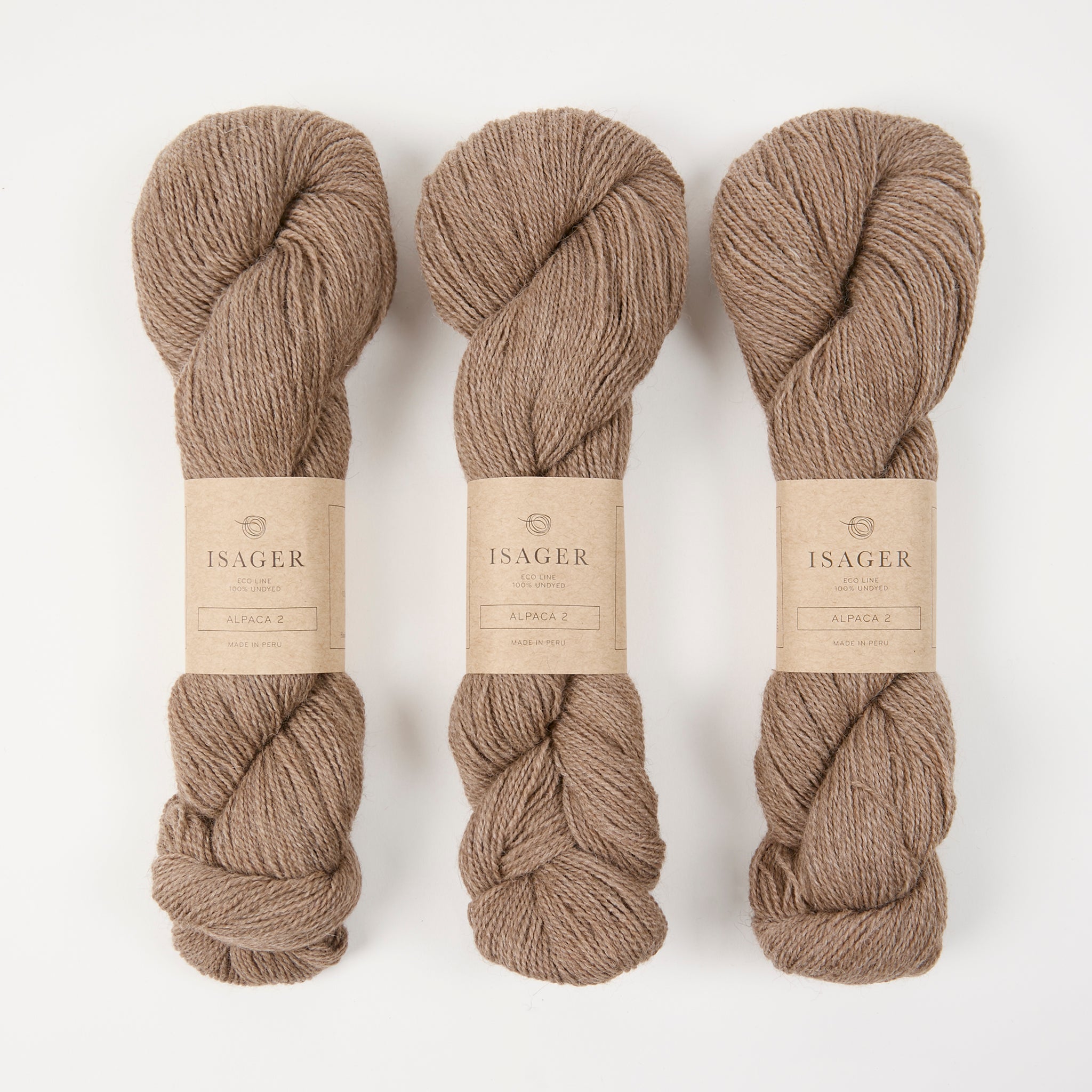 Isager ISAGER ALPACA 2 - E8s Alpaca Wool Fingering brown Yarn