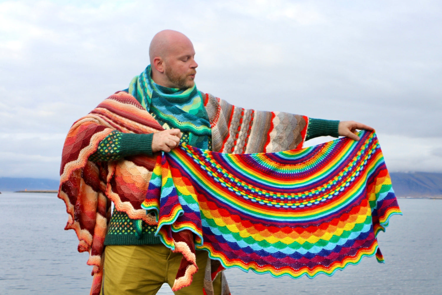 ICELANDSCAPE SHAWL PATTERN
