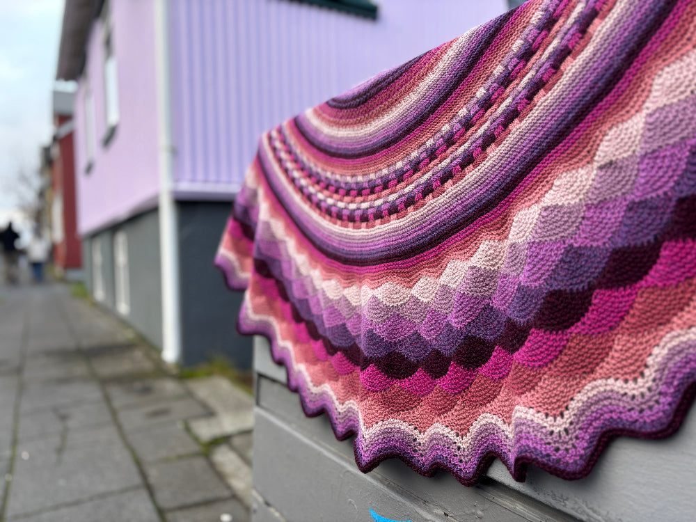 ICELANDSCAPE SHAWL PATTERN