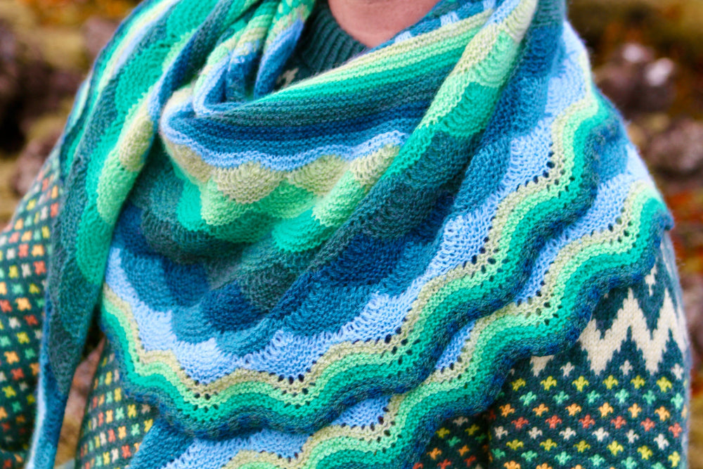 ICELANDSCAPE SHAWL PATTERN