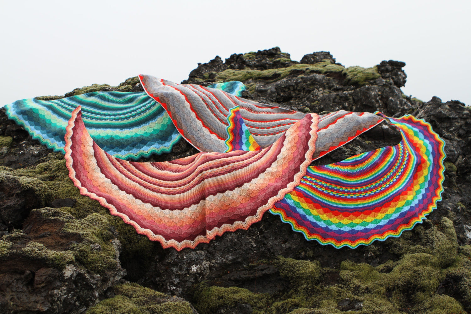 ICELANDSCAPE SHAWL PATTERN