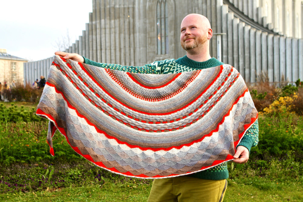 ICELANDSCAPE SHAWL PATTERN