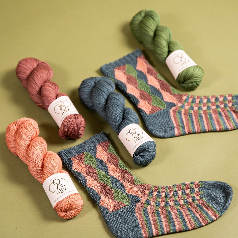 ICELANDSCAPE SOCKS PATTERN