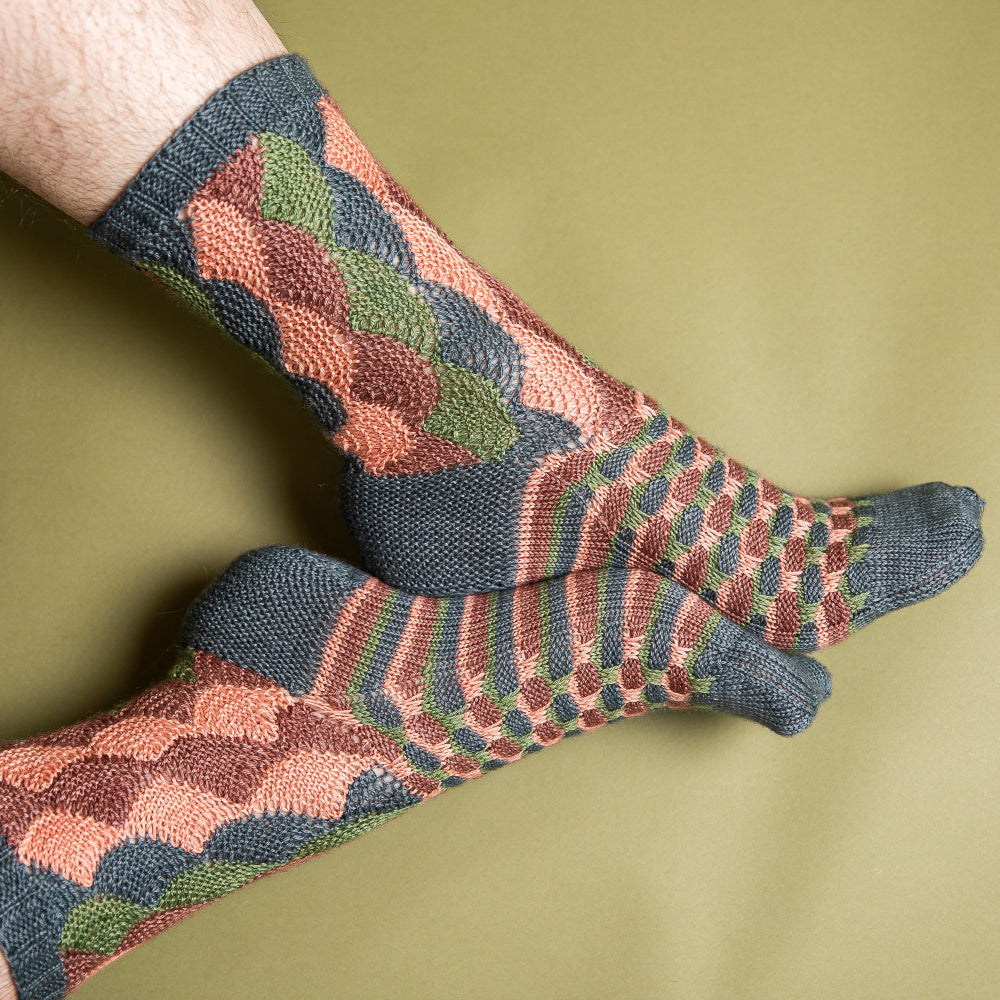 ICELANDSCAPE SOCKS PATTERN