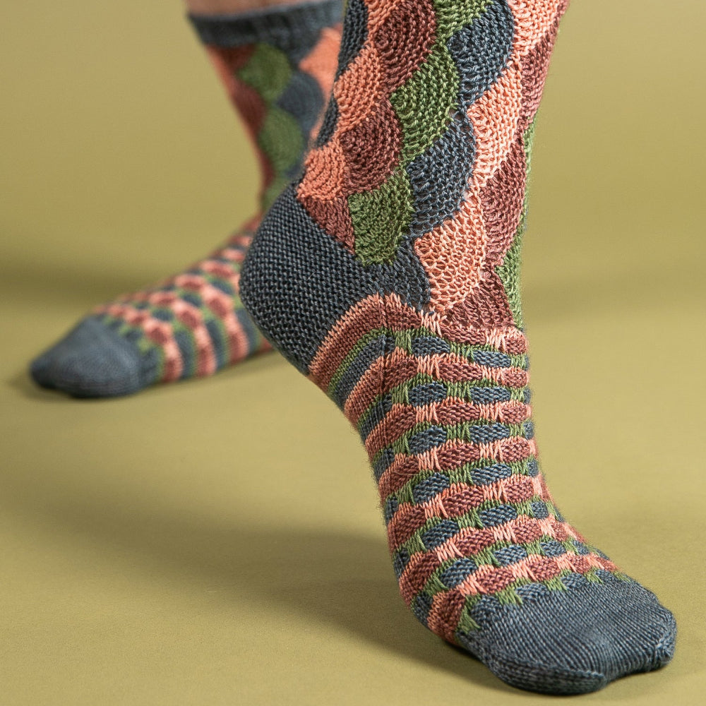 ICELANDSCAPE SOCKS PATTERN
