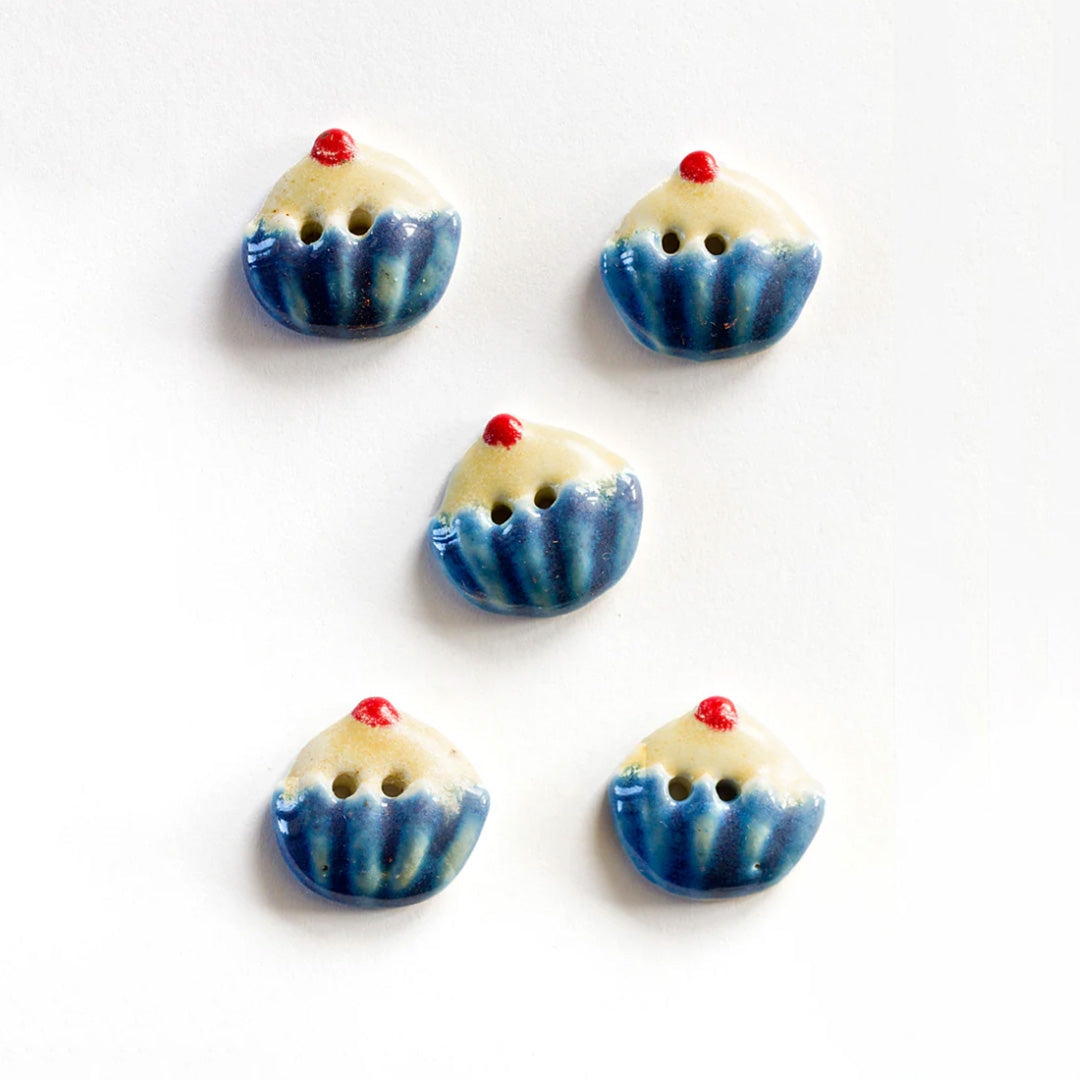 Incomparable Buttons CUPCAKES BUTTONS Button