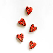 Incomparable Buttons HEARTS BUTTONS Button