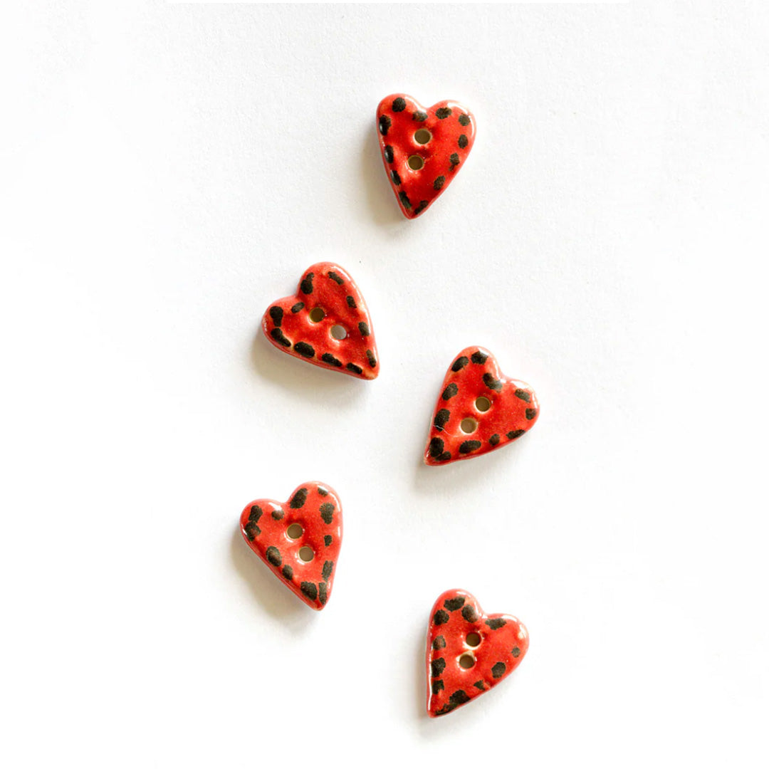 Incomparable Buttons HEARTS BUTTONS Button