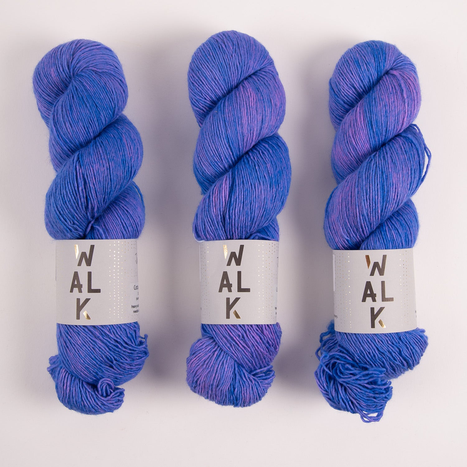 WALK Collection COTTAGE MERINO - IRIS Merino wool Fingering blue Yarn