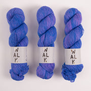 WALK Collection COTTAGE MERINO - IRIS Merino wool Fingering blue Yarn