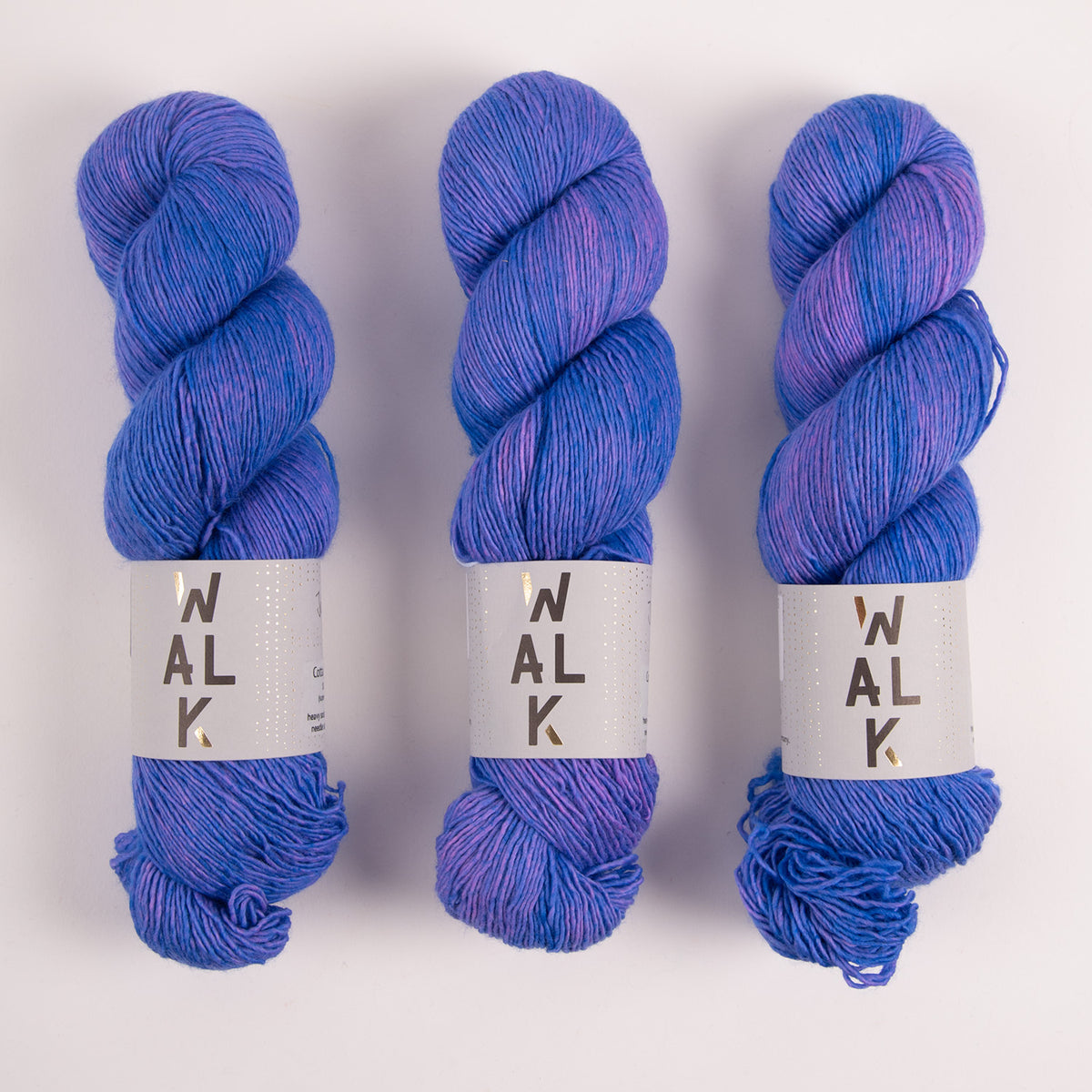 WALK Collection COTTAGE MERINO - IRIS Merino wool Fingering blue Yarn