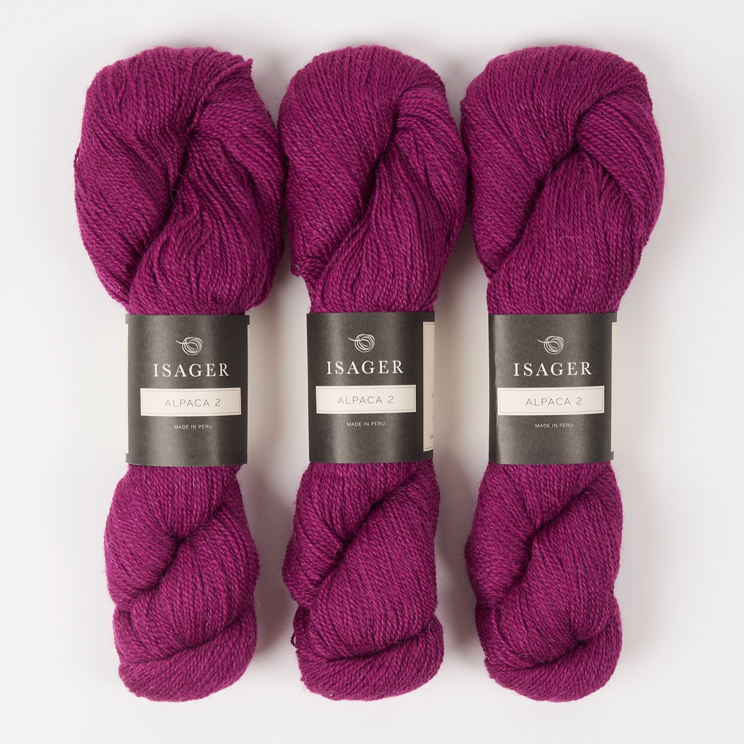 Isager ISAGER ALPACA 2 - 17 Alpaca Wool Fingering pink Yarn