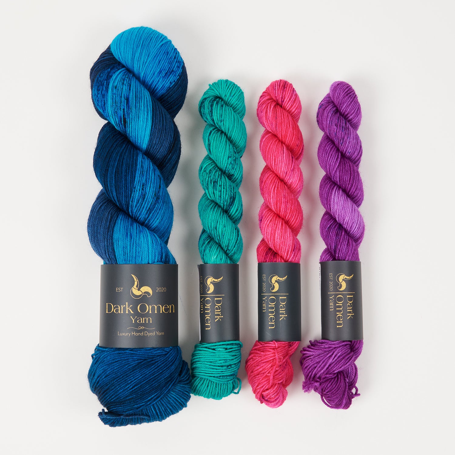 Dark Omen Yarn EMBOSSED JACQUARD SOCKS - SAXOPHONE NOISE Westknits Kits