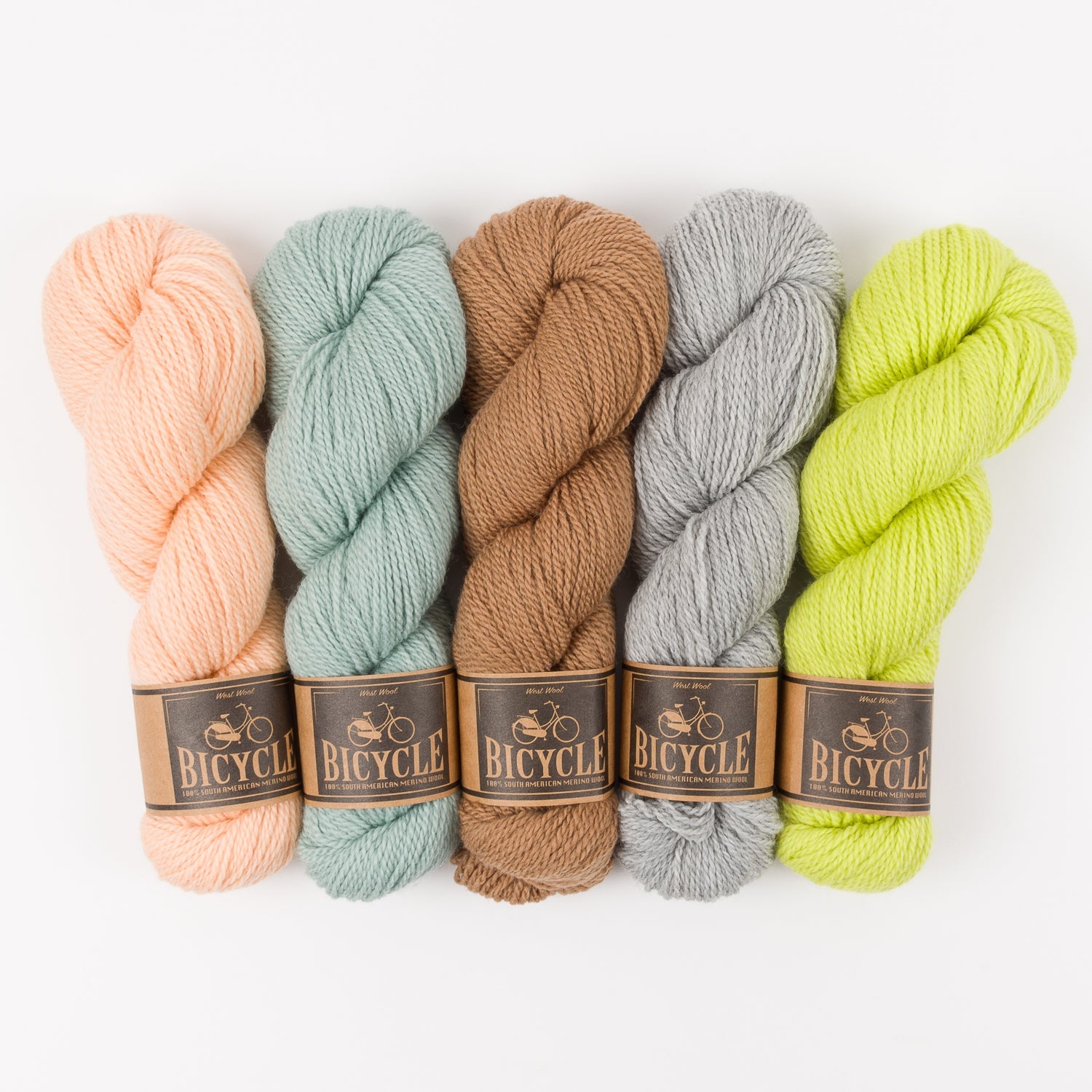 West Wool MISTY BISCUITS Merino wool Fingering Quick Kits