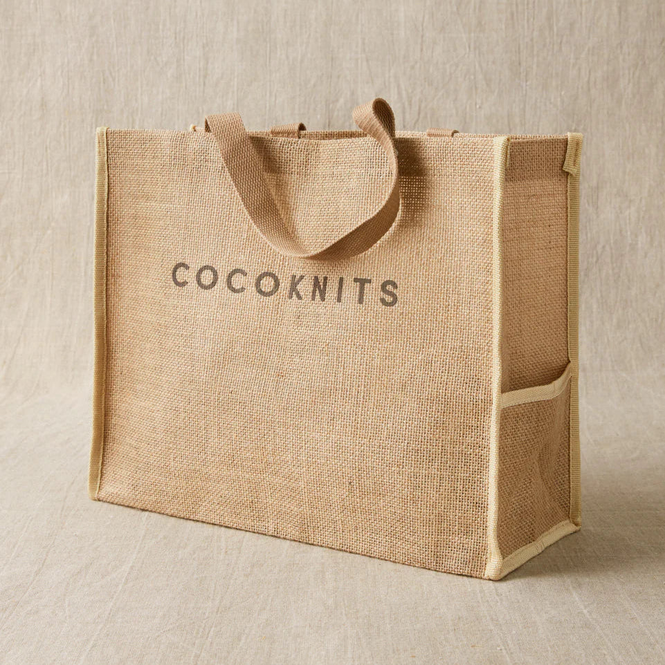 SWEATER CARE JUTE BAG