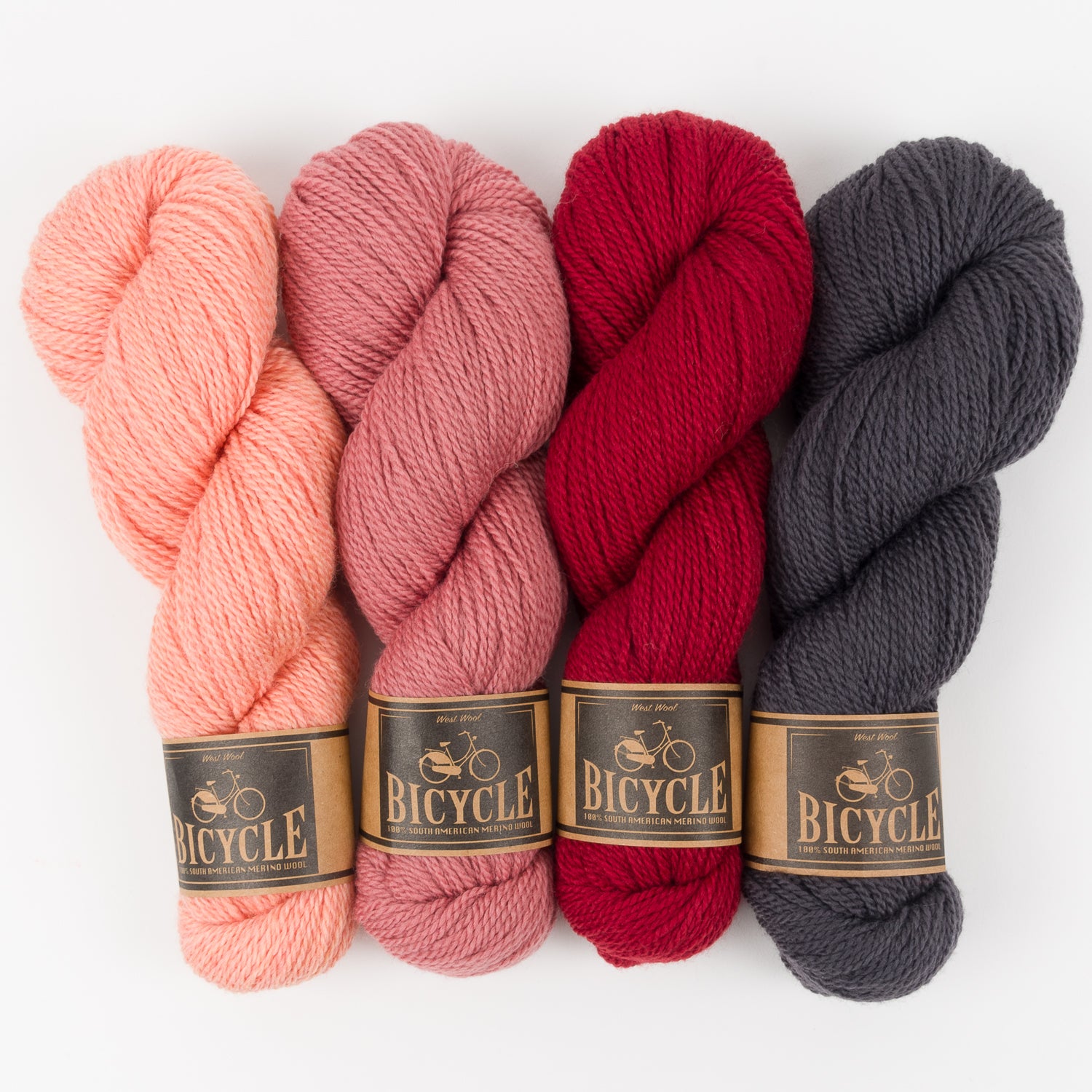 West Wool CANAL FISH Merino wool Fingering Quick Kits