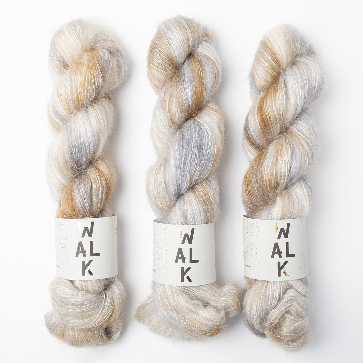 KID MOHAIR LACE - ARCTIC WOLF