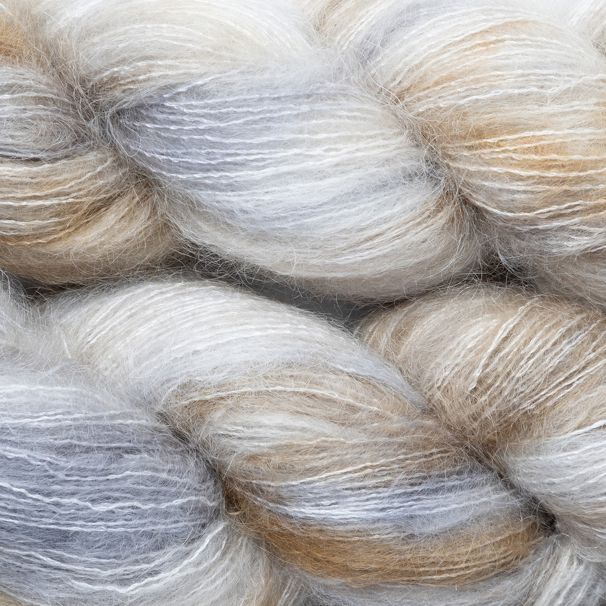 KID MOHAIR LACE - ARCTIC WOLF