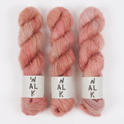 WALK Collection KID MOHAIR LACE - BLUSH Mohair Silk Lace pink coral Yarn