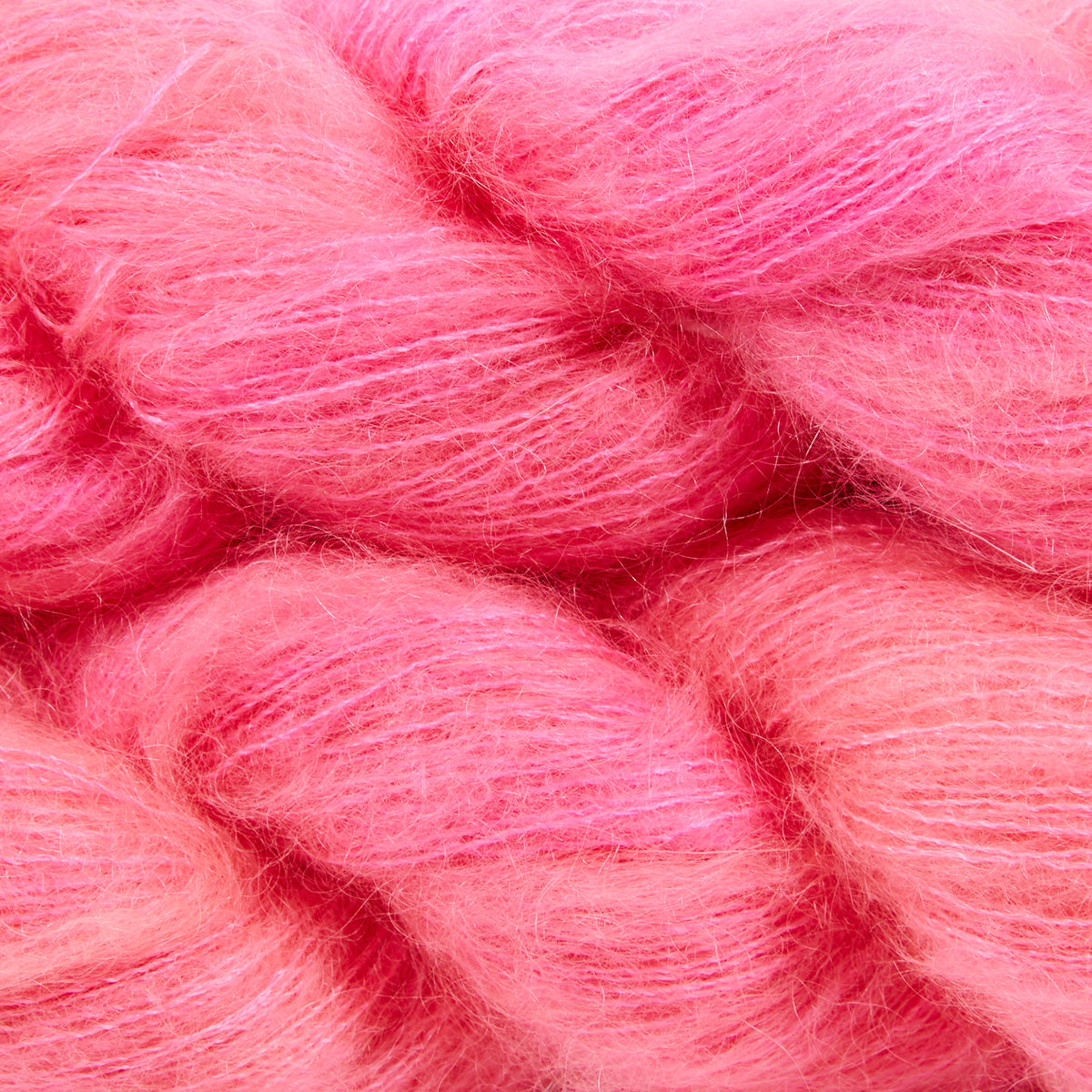 KID MOHAIR LACE - FLAMINGO PINK