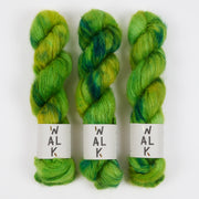 WALK Collection KID MOHAIR LACE - GEMINI Mohair Silk Lace green Yarn