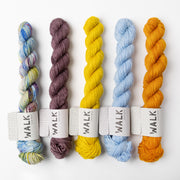 WALK Collection WESTKNITS KIT - GOLDENROD MINIS multicolour Westknits Kits