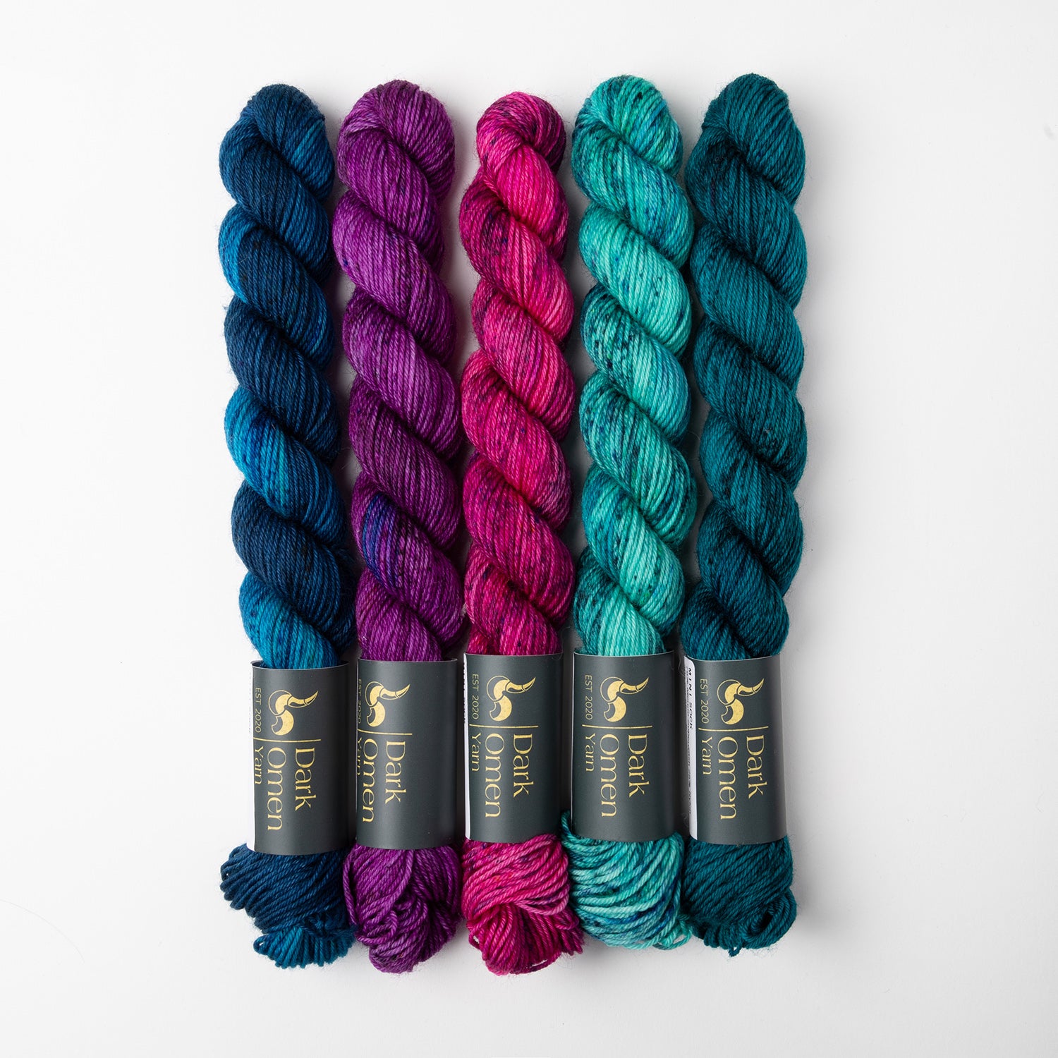 Dark Omen Yarn WESTKNITS KIT - MOODY MYSTERY multicolour Westknits Kits
