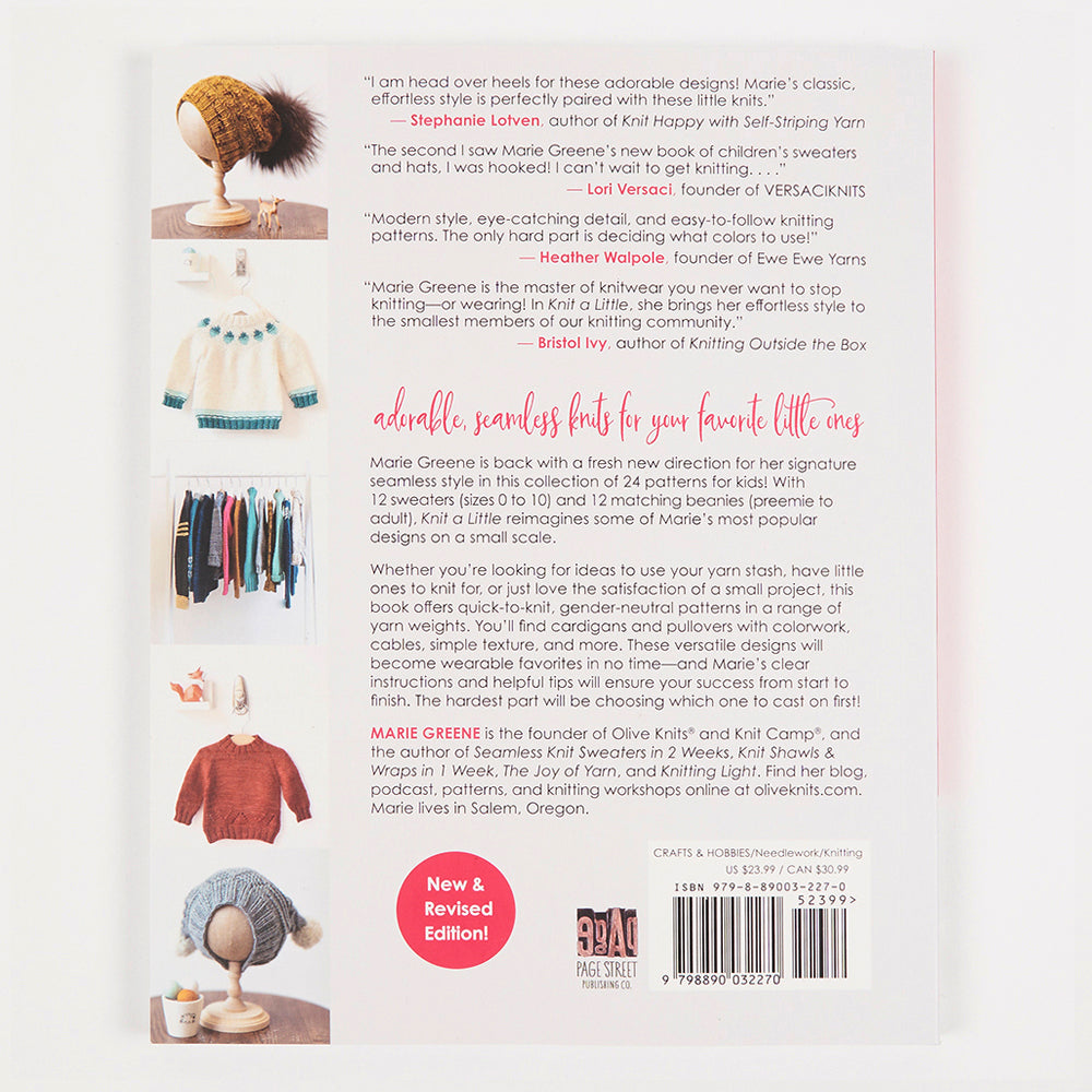 KNIT A LITTLE BY MARIE GREENE