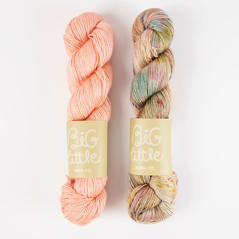 Alpaca Silk Fingering 2 Colour Kits