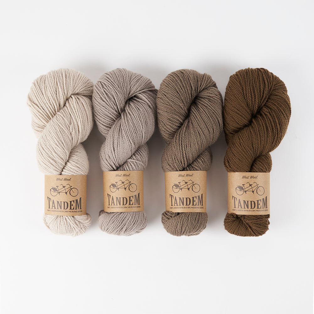 West Wool PEARL ARMOIRE Merino wool DK Quick Kits