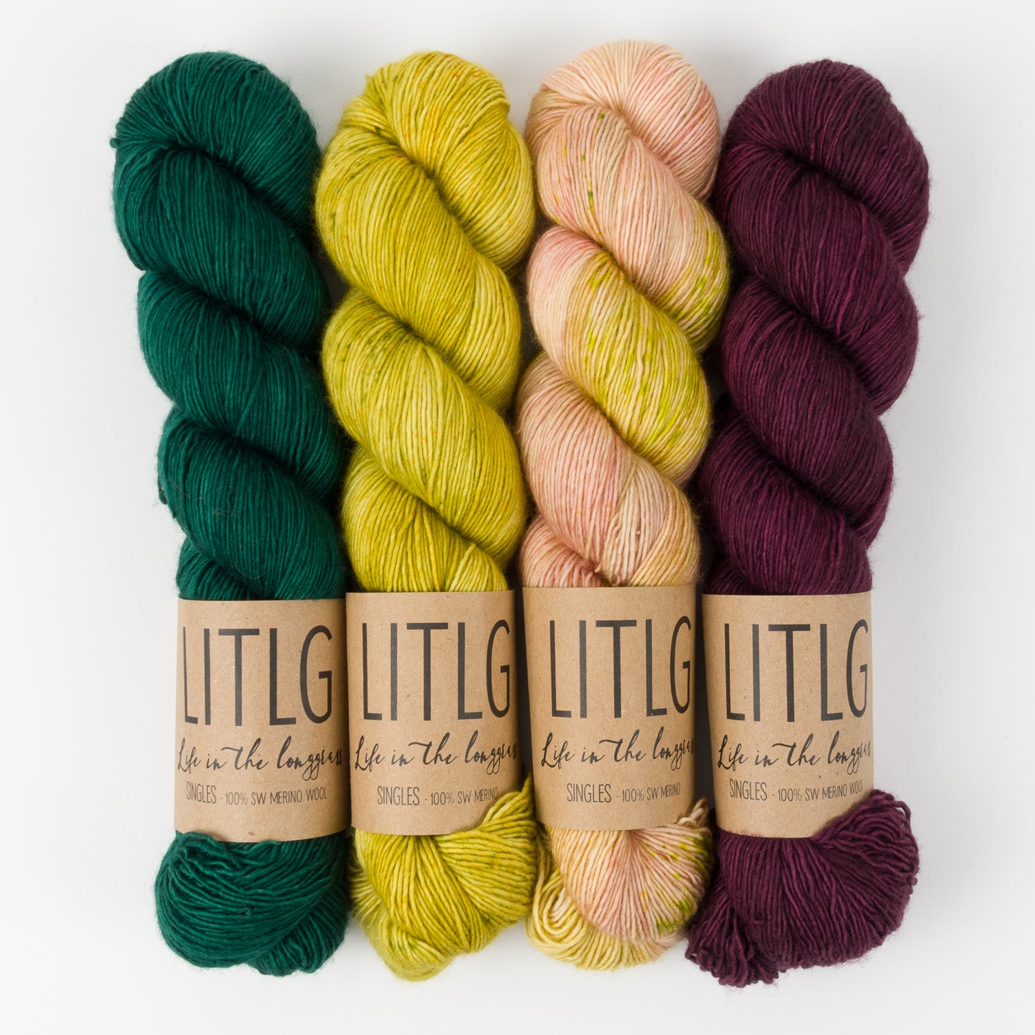 Life in The Long Grass LEGENDARY KILN Merino wool Fingering Quick Kits