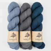 Mominoki Yarn LET'S GO SWIMMING Merino wool Polyamide Fingering Quick Kits