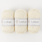 Ístex LÉTTLOPI 0051 - WHITE Wool Aran white Yarn