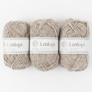 Ístex LÉTTLOPI 0086 - LIGHT BEIGE HEATHER Wool Aran beige Yarn