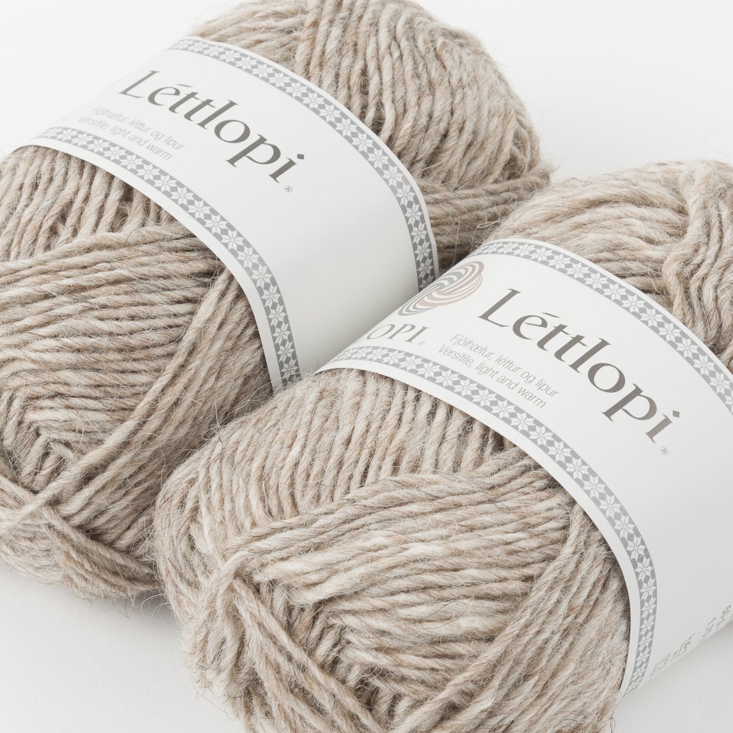 Léttlopi 0086 - Light Beige Heather