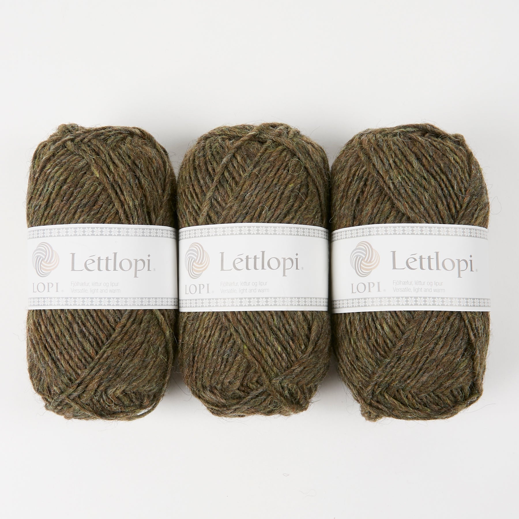 Ístex LÉTTLOPI 1416 Wool Aran green Yarn