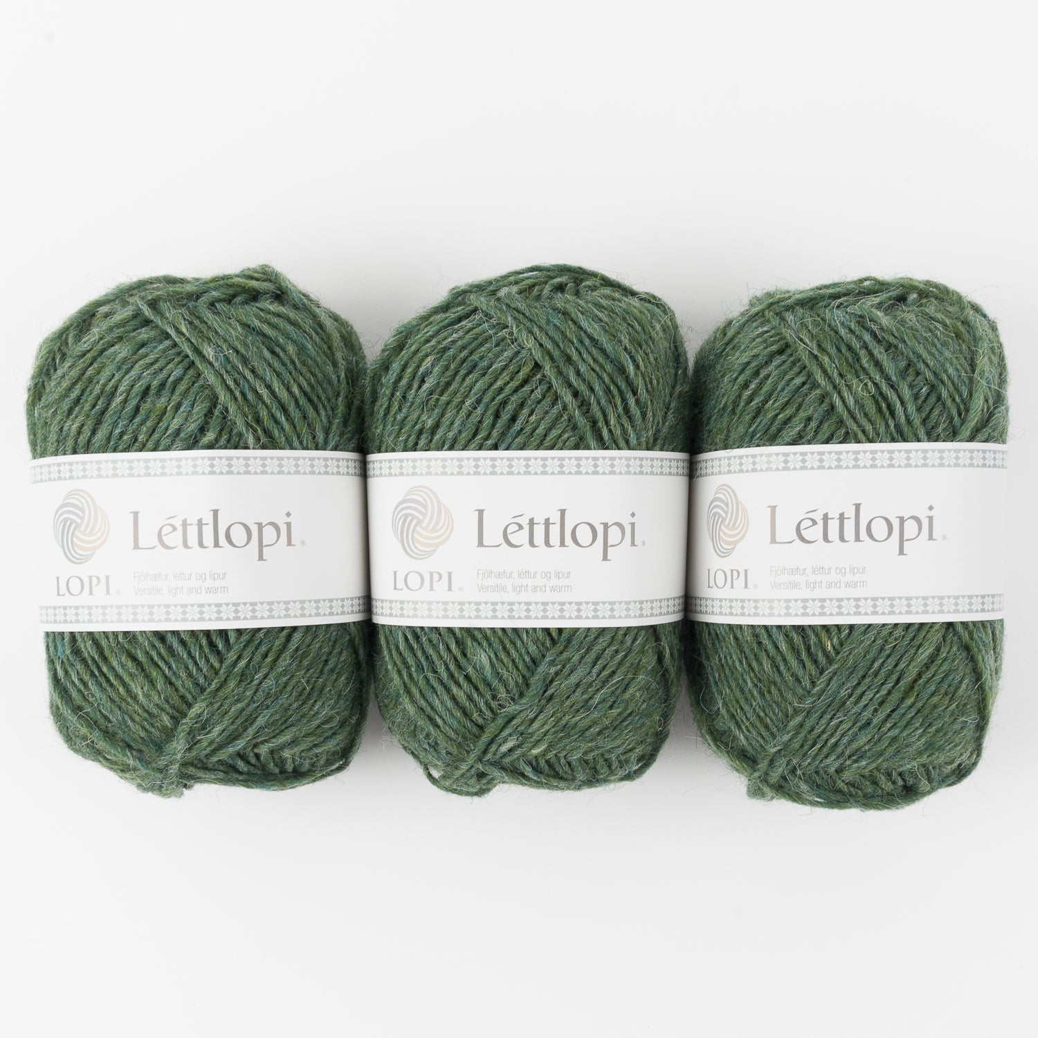 Ístex LÉTTLOPI 1706 - LIME GRASS Wool Aran green Yarn