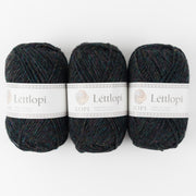 Ístex LÉTTLOPI 1707 - GALAXY Wool Aran black multicolor Yarn