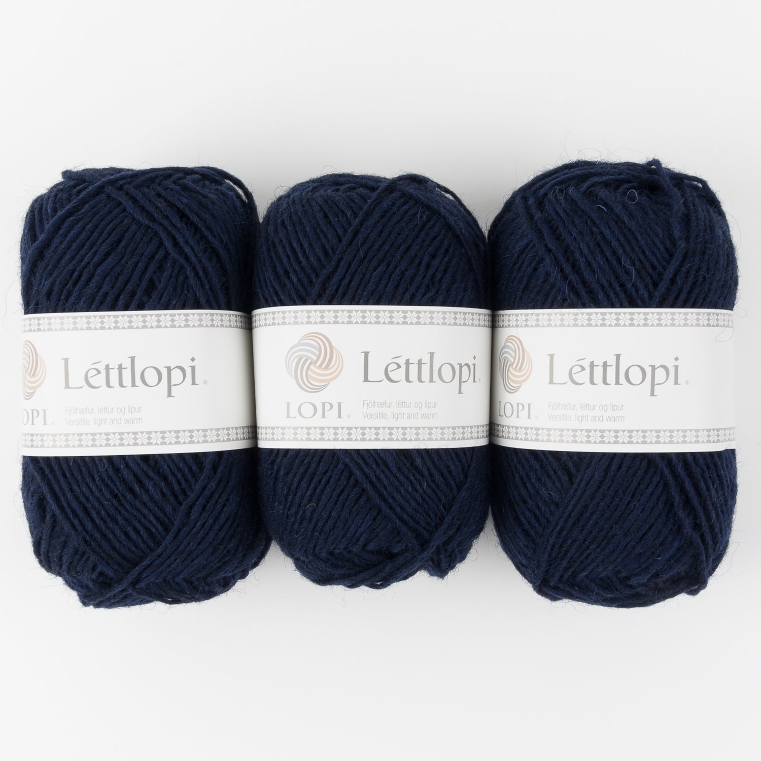 Ístex LÉTTLOPI 9420 - NAVY BLUE Wool Aran blue Yarn